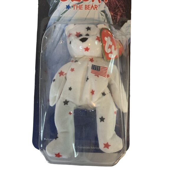 Lot Of 4 Ty McDonalds Teenie Beanie Bears: BRITANNIA MAPLE ERIN GLORY The Bears - Picture 5 of 9